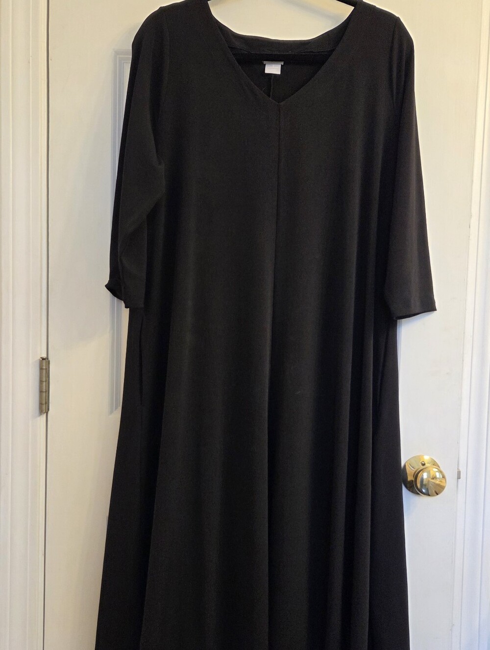 Chico's Black Flare Dress